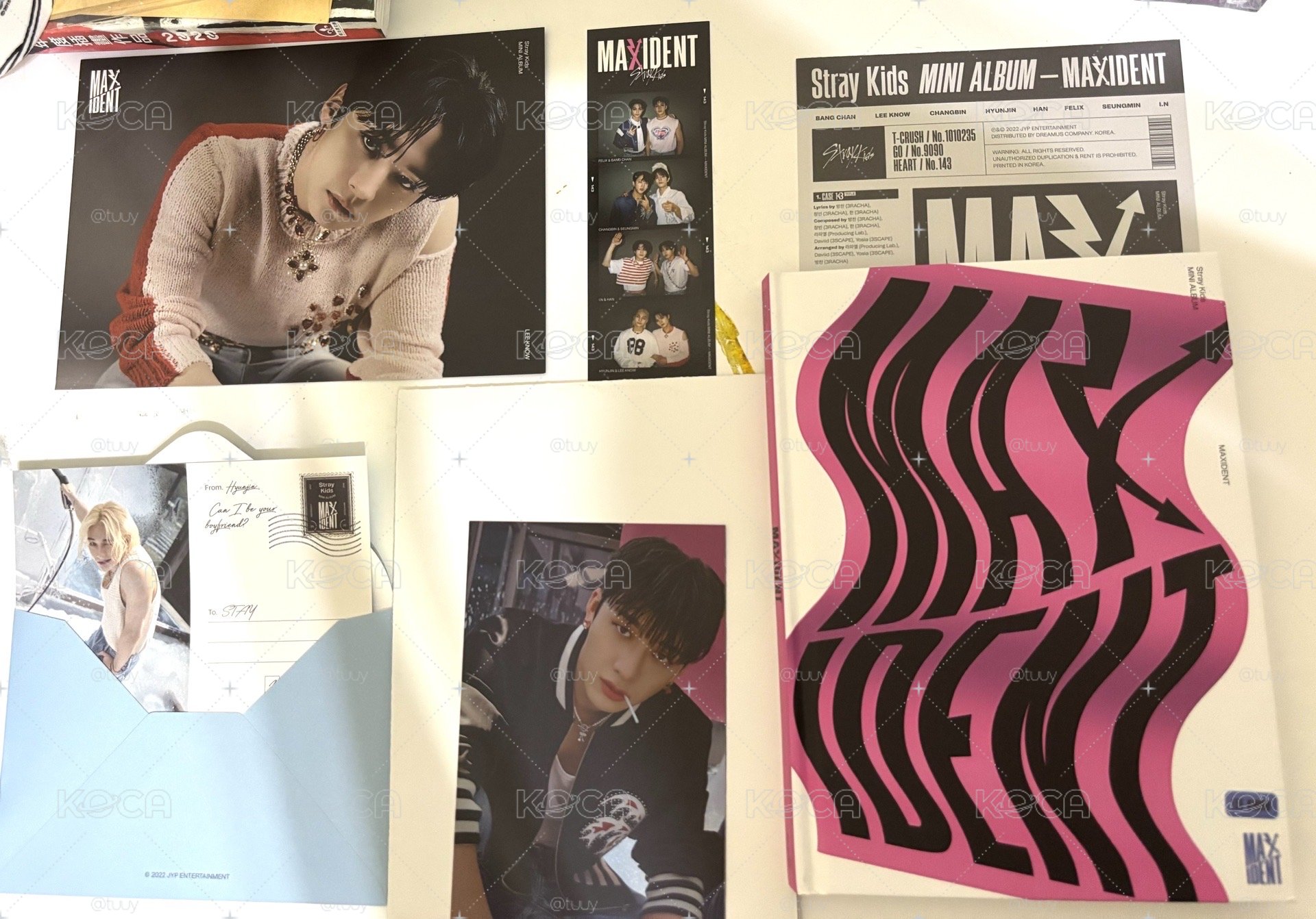 straykids周邊和小卡