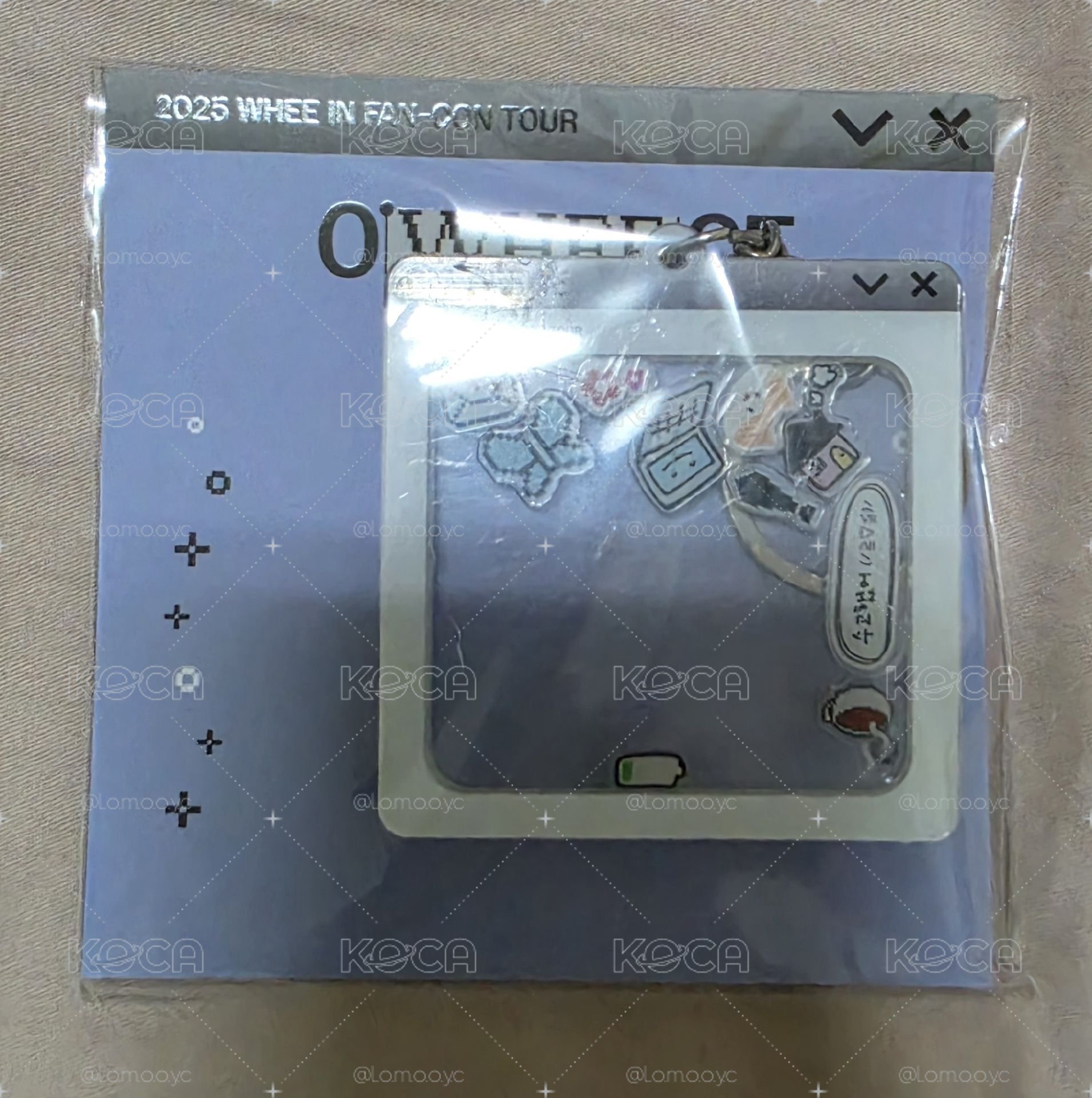 OWHEECE 鑰匙圈吊飾 搖搖樂鑰匙圈
