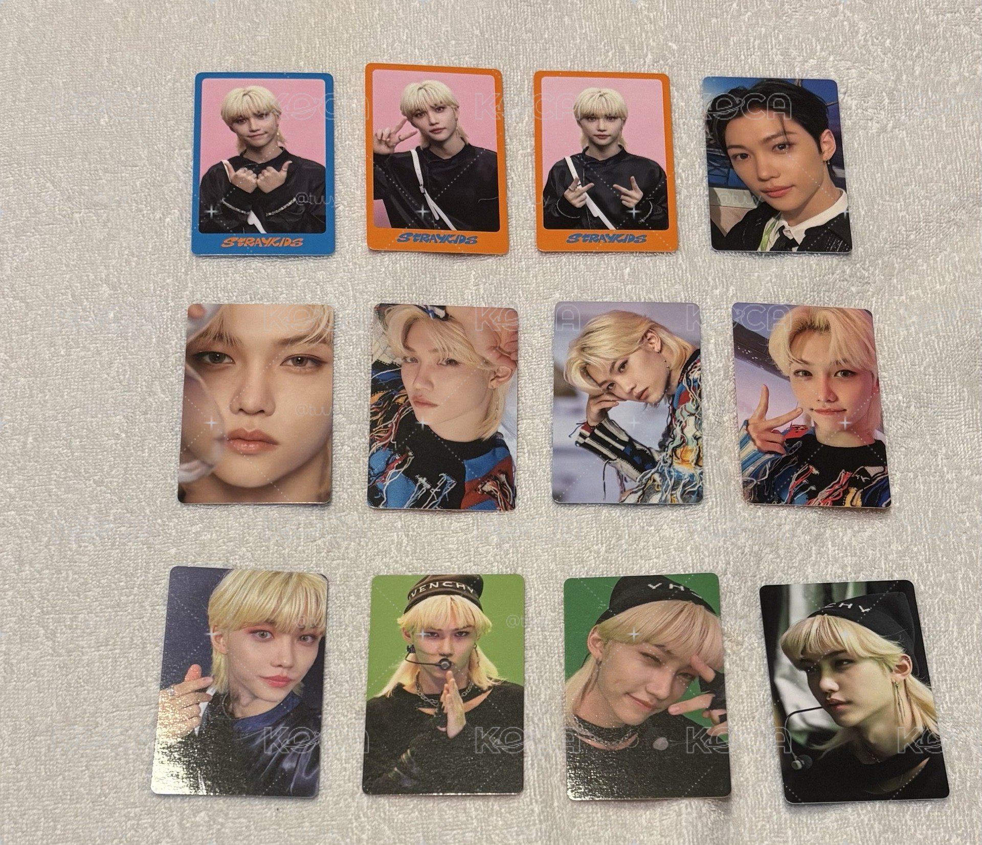 straykids d社卡12張