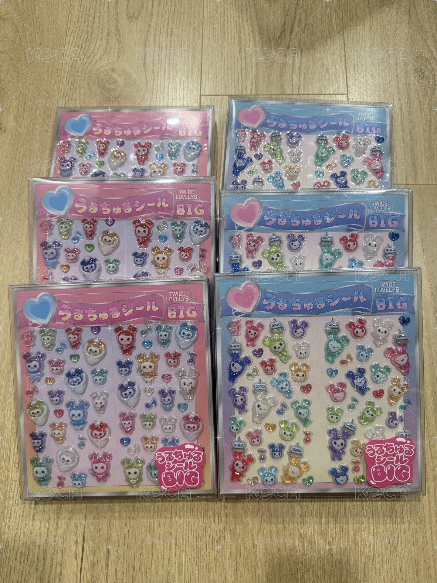 Twice GIGO貼紙 Big 