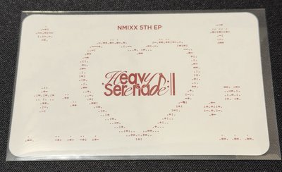 NMIXX Heavy Serenade 普版 專輯卡 Heavy 裴友圭三人