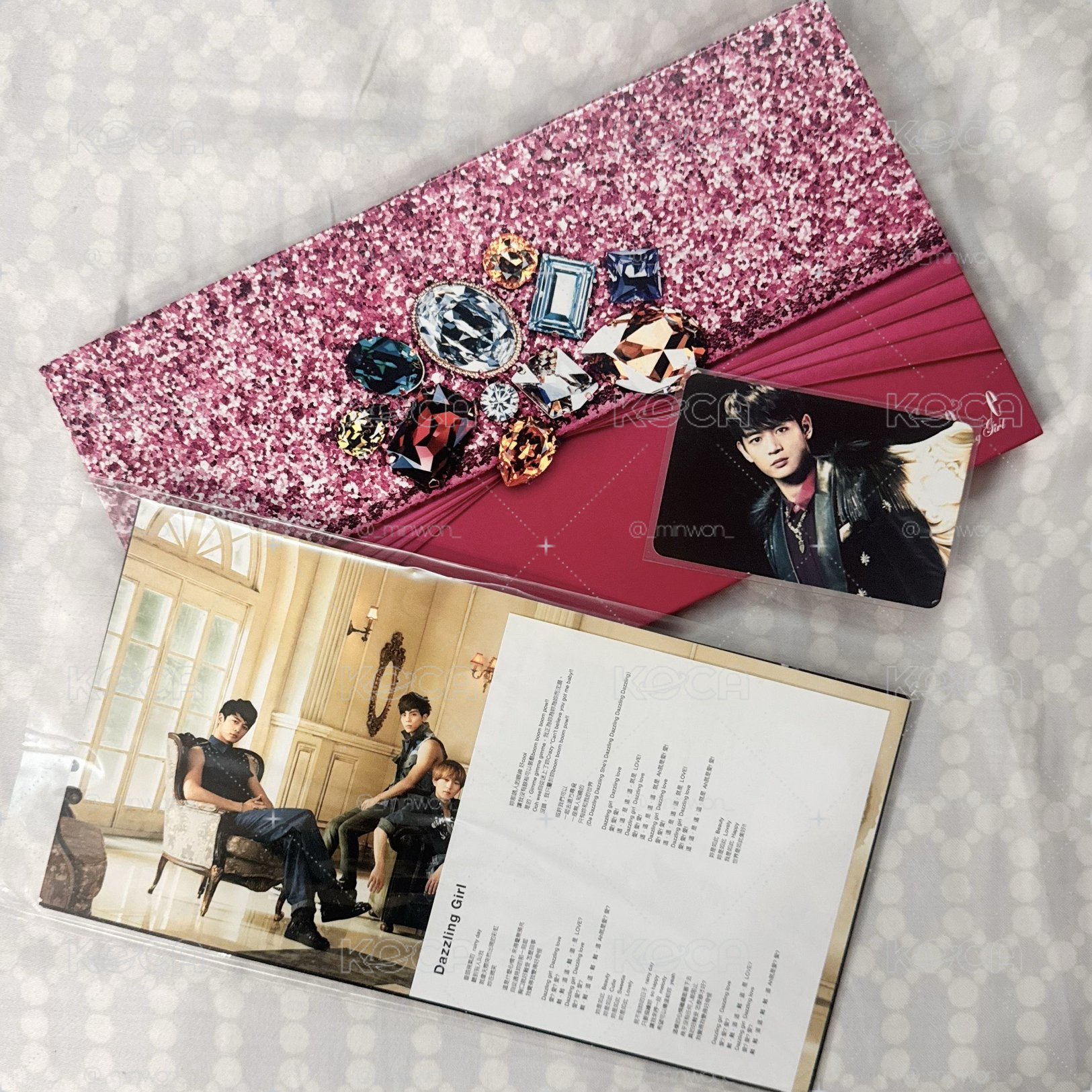 Dazzling Girl 初回限定盤A 含珉豪卡