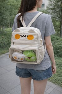 喵喵怪大臉外帶寬版包