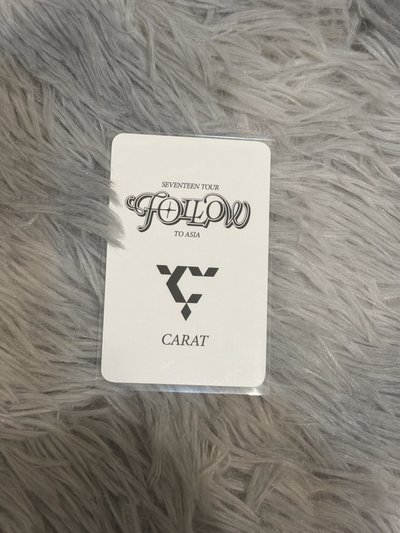 Seventeen The8 徐明浩 follow 入場卡 澳門場