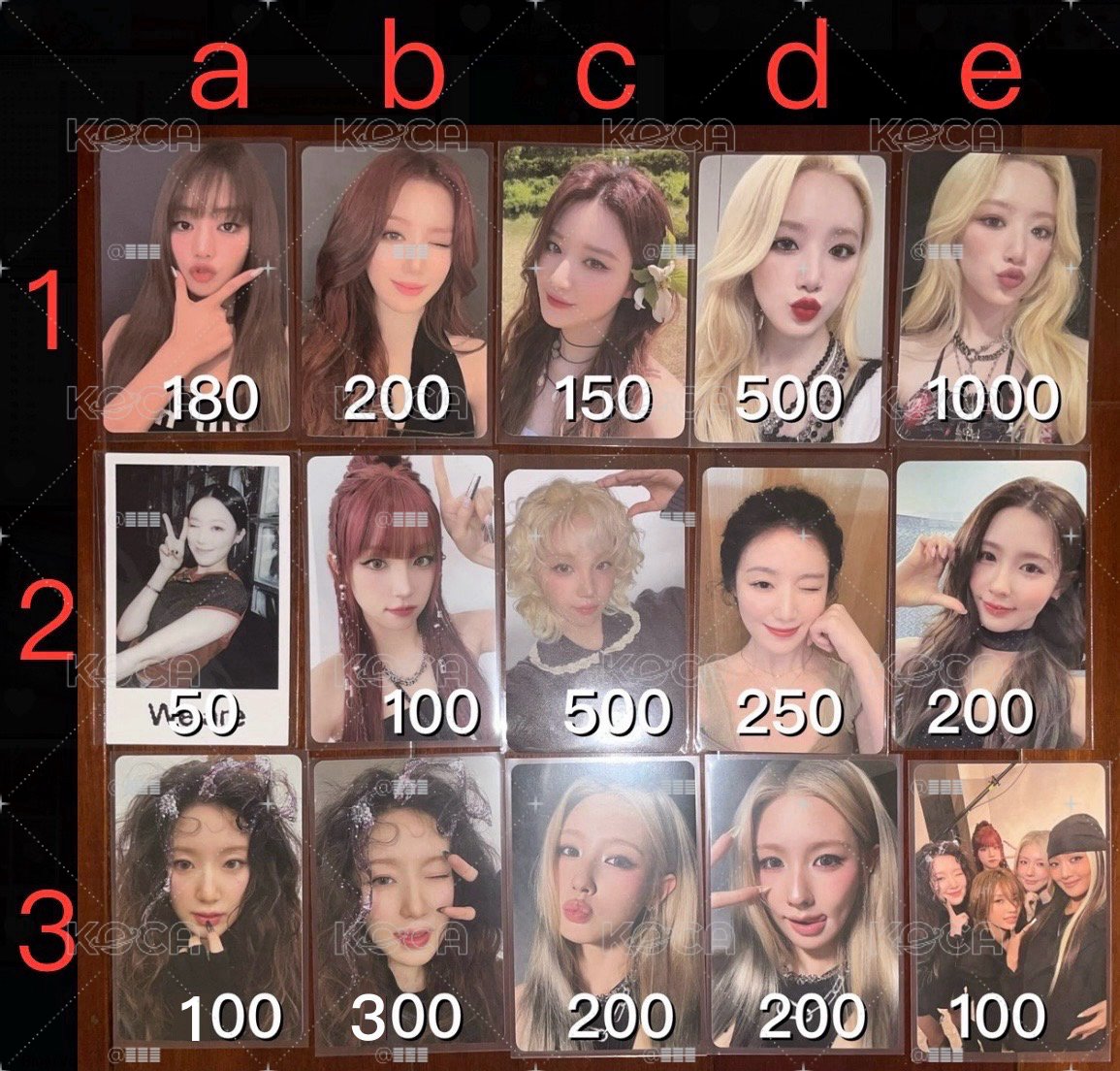 I-DLE 出清 早期熱貴稀有 特典卡 電影卡 入場卡 滿額卡 隨機卡 麵妮琦刷