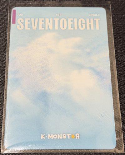 SEVENTOEIGHT 1st single km 簽售卡 
