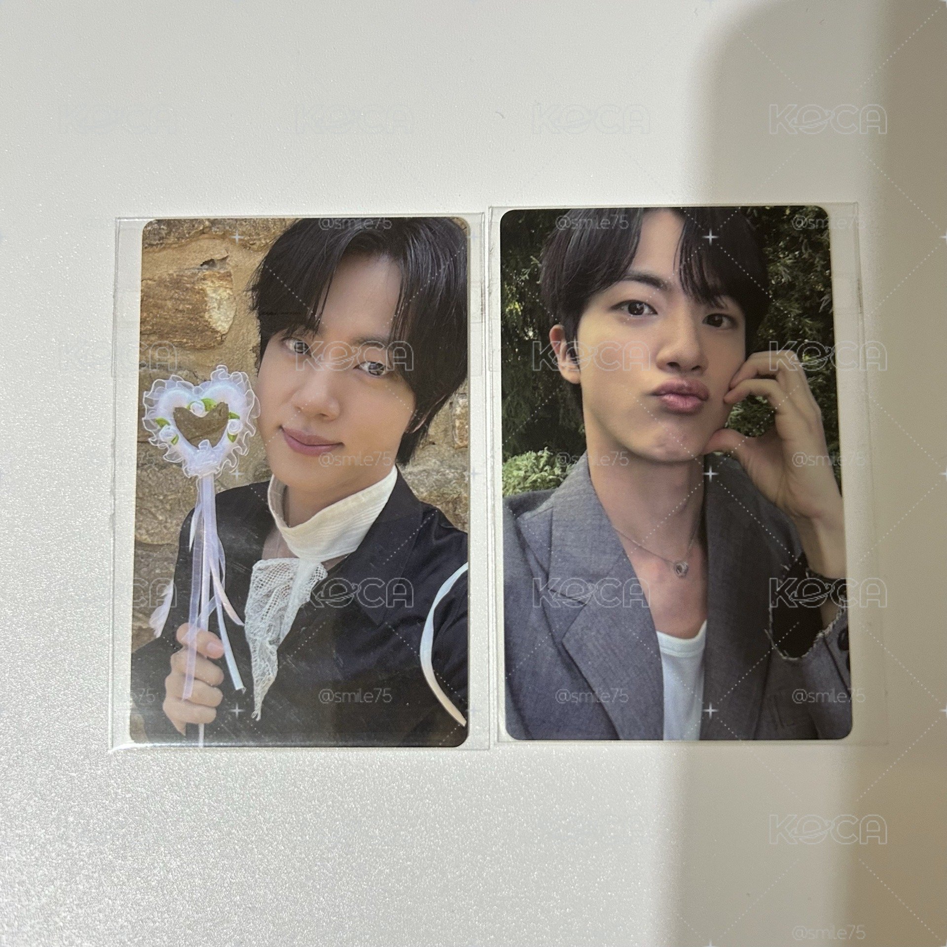 BTS 防彈少年團 JIN金碩珍 ECHO 首週 WVS 特典 小卡 比心珍 仙女珍