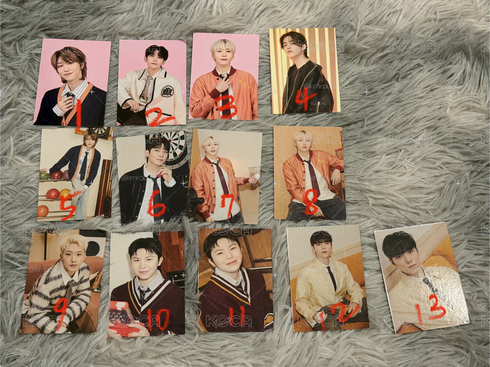 Seventeen 日巡卡