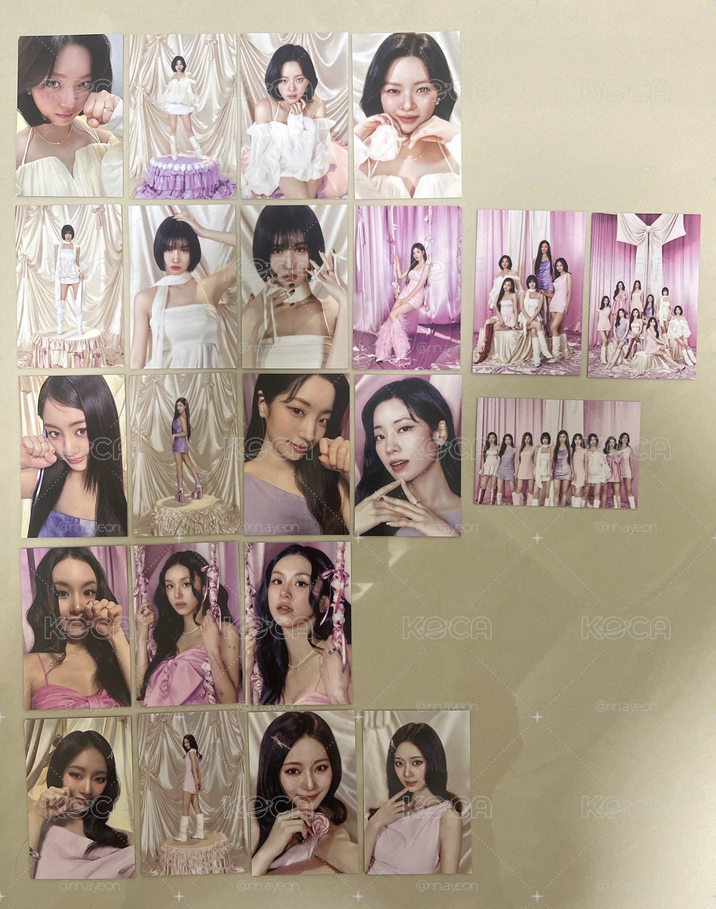 Twice 六巡 隨機小卡