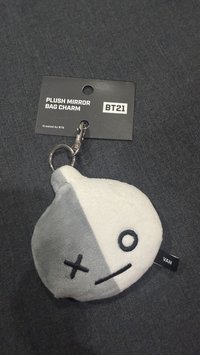 BT21 鑰匙圈 絨毛小鏡子