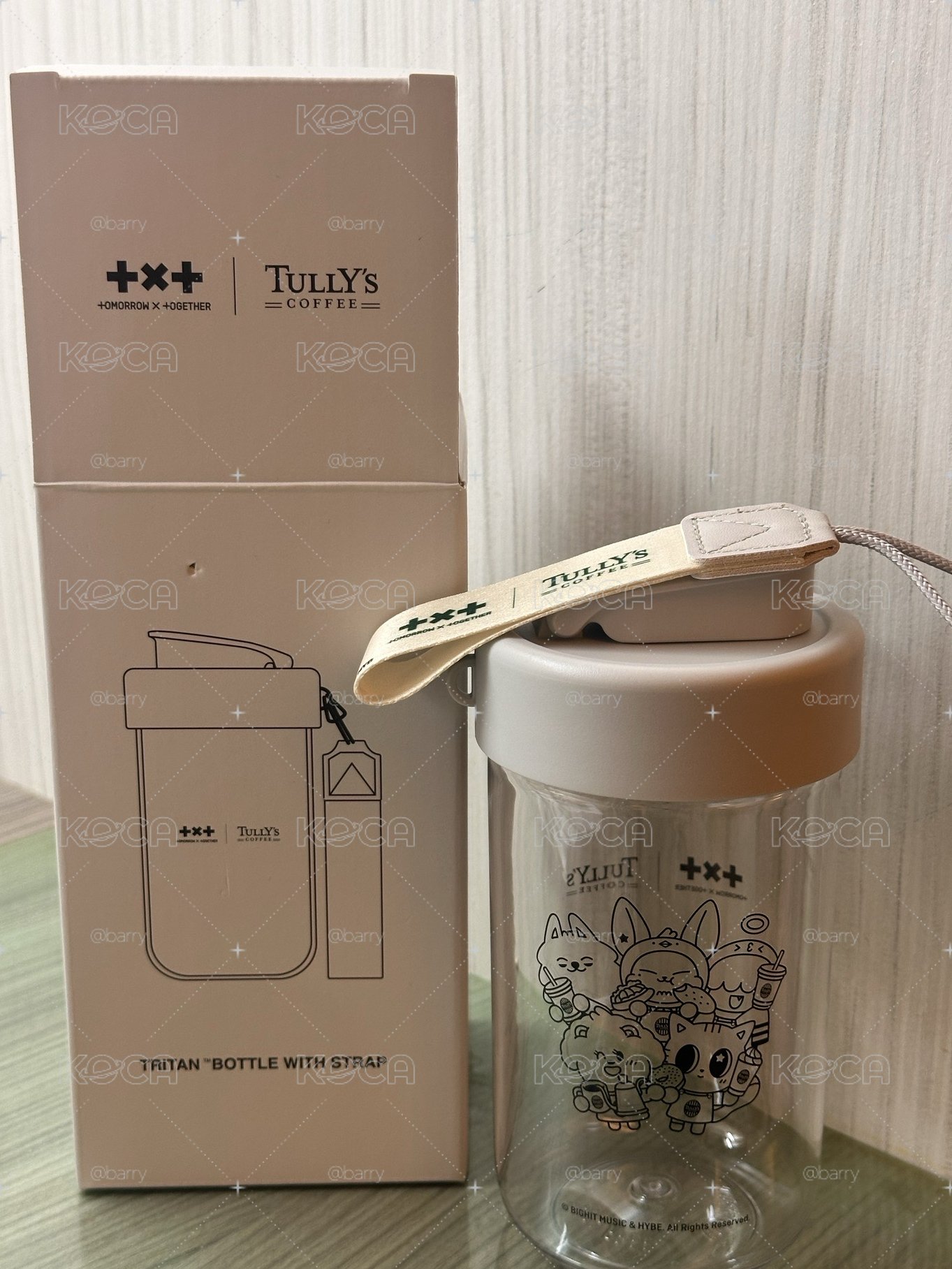 TXT Tully’s Coffee聯名水壺