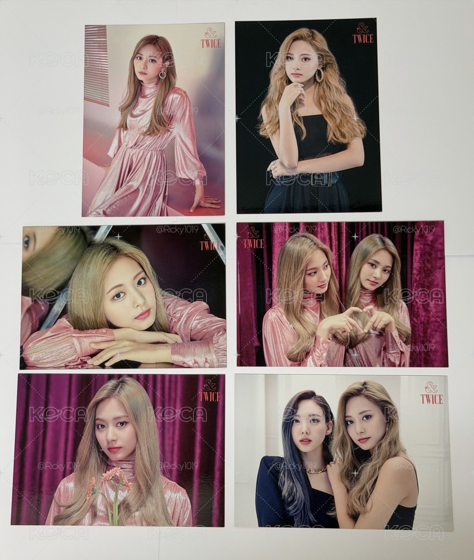 TWICE 子瑜 日本大卡明信片 &TWICE