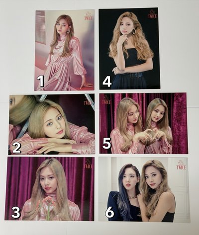 TWICE 子瑜 日本大卡明信片 &TWICE