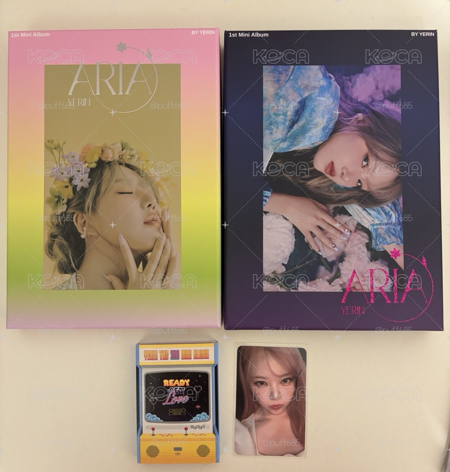 Yerin 十週年打歌卡+專輯