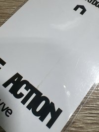 The Action mu2(卡背印刷傷）