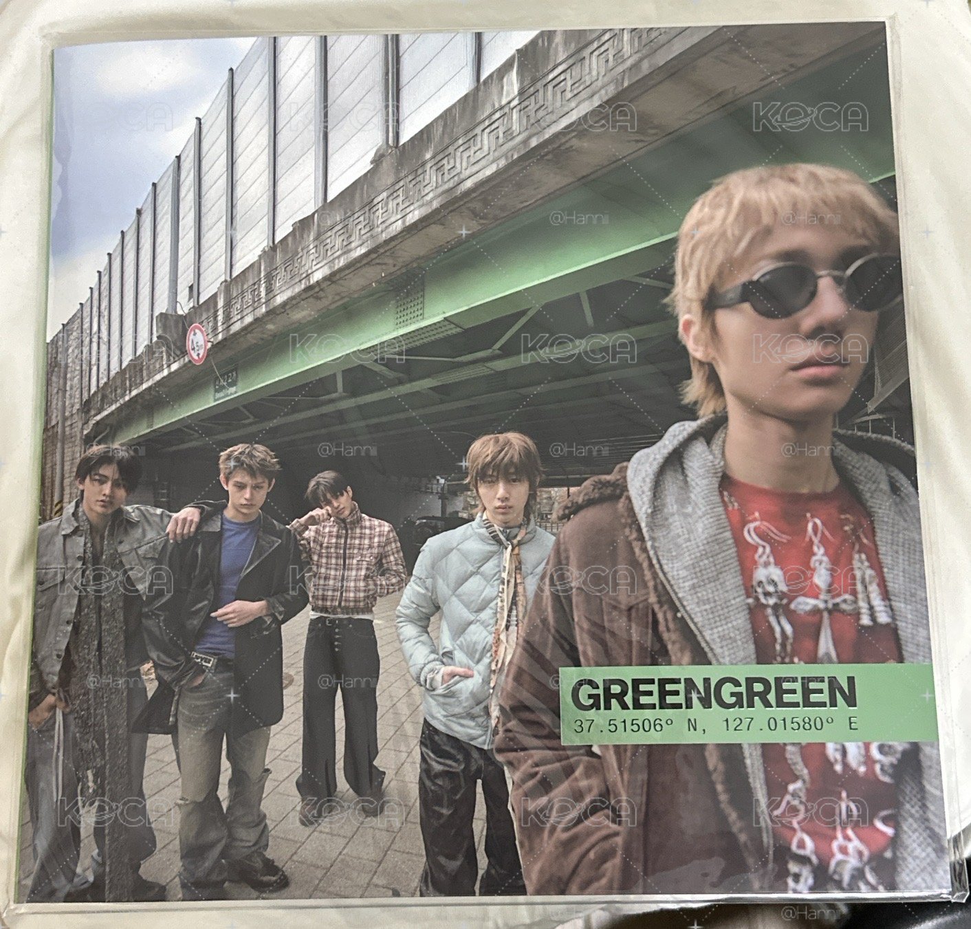 COTIS The 2nd EP [GREENGREEN]彩膠 (Vinyl)（全新未拆）（剩最後一張就售完不補）