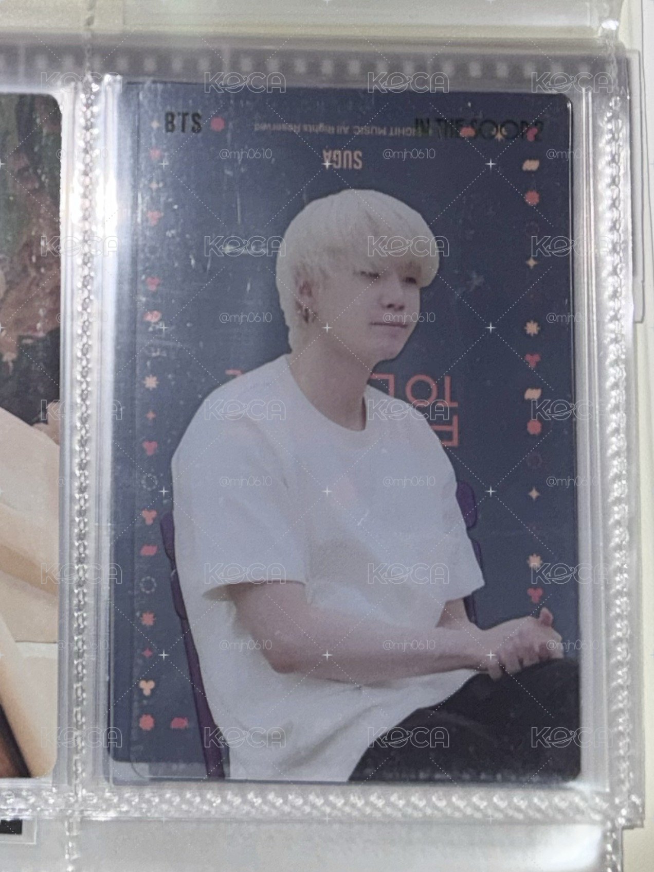 ITS2 特典透卡 SUGA