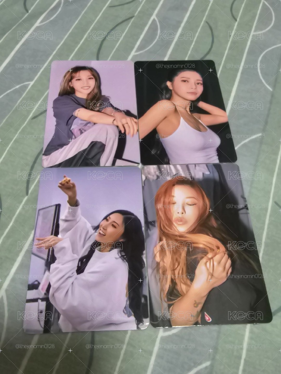 2021 MAMAMOO ONLINE CONCERT 'WAW' Bizent 特典卡 一組不拆售