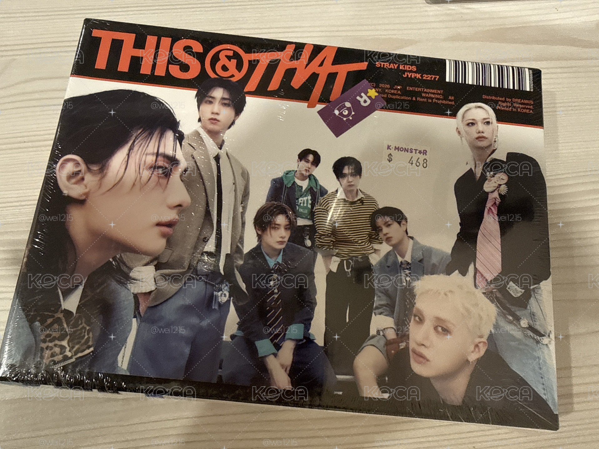 SKZ 普版 this未拆專