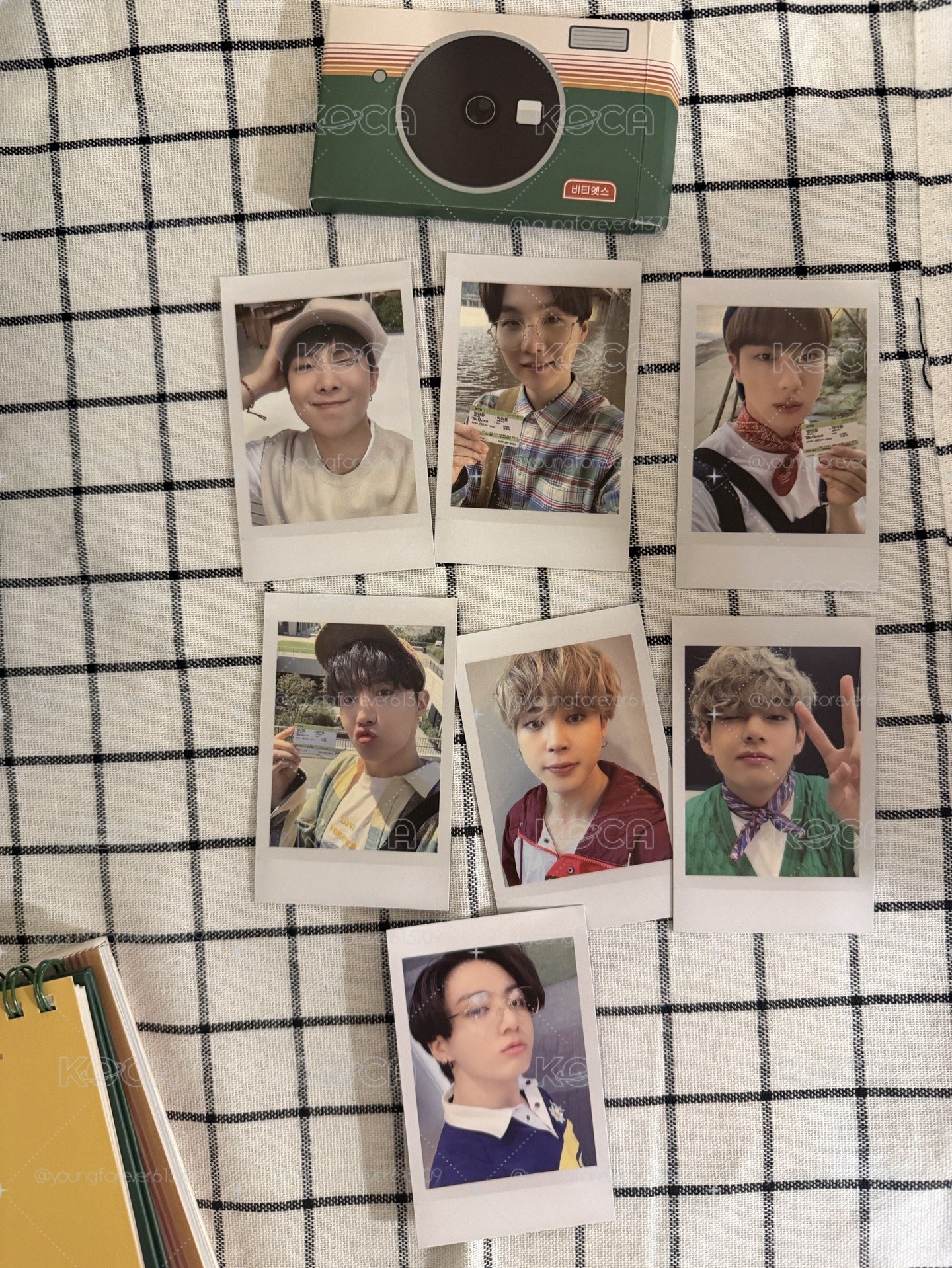 BTS 2021SG 年曆