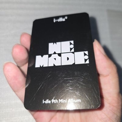 i-dle 迷九 We Made Musinsa1.0特典卡 雨琦 舒華