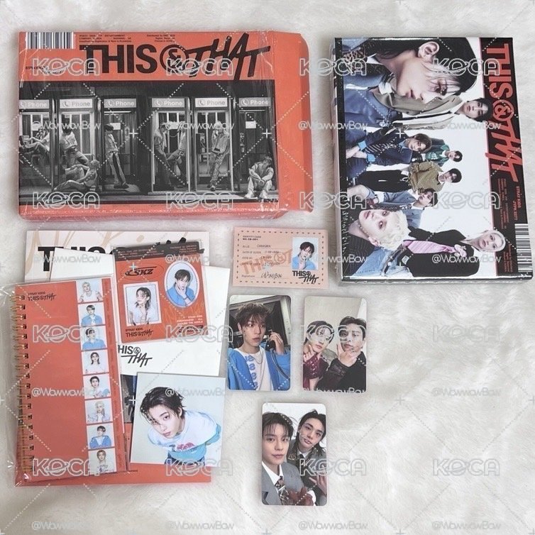 現貨速寄 Stray Kids This&That 專輯+線下SW1.0幸運卡