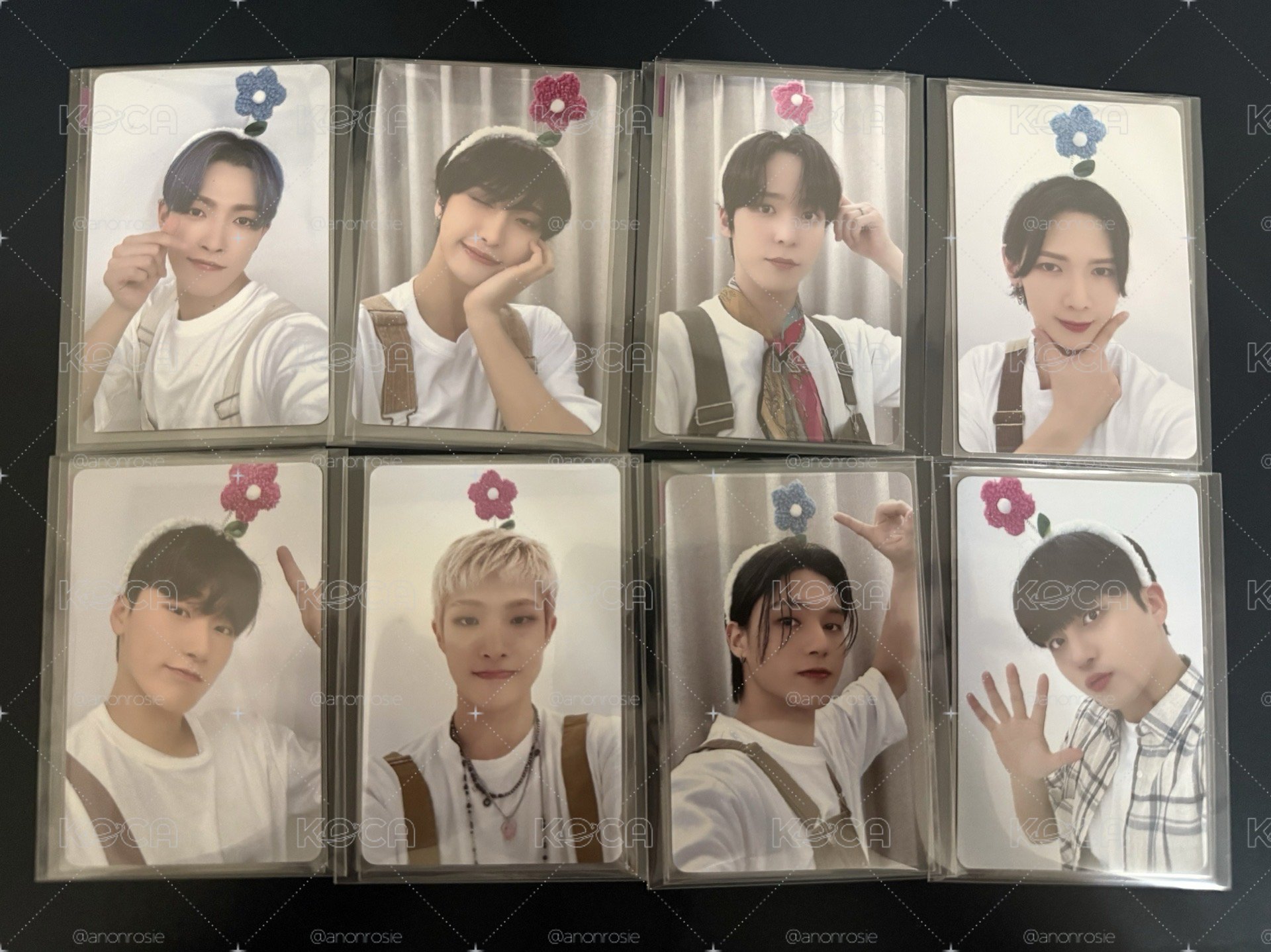 ATEEZ the world outlaw KM 臺灣線下簽售 小卡組 弘中 星化 潤浩 呂尚 傘 旼琦 友榮 鍾浩