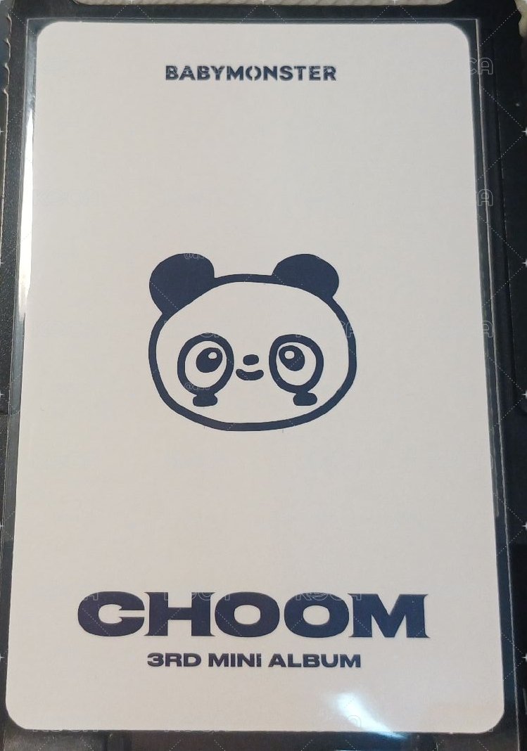 춤 (CHOOM) 全通路 單封預售禮 茶特典卡 