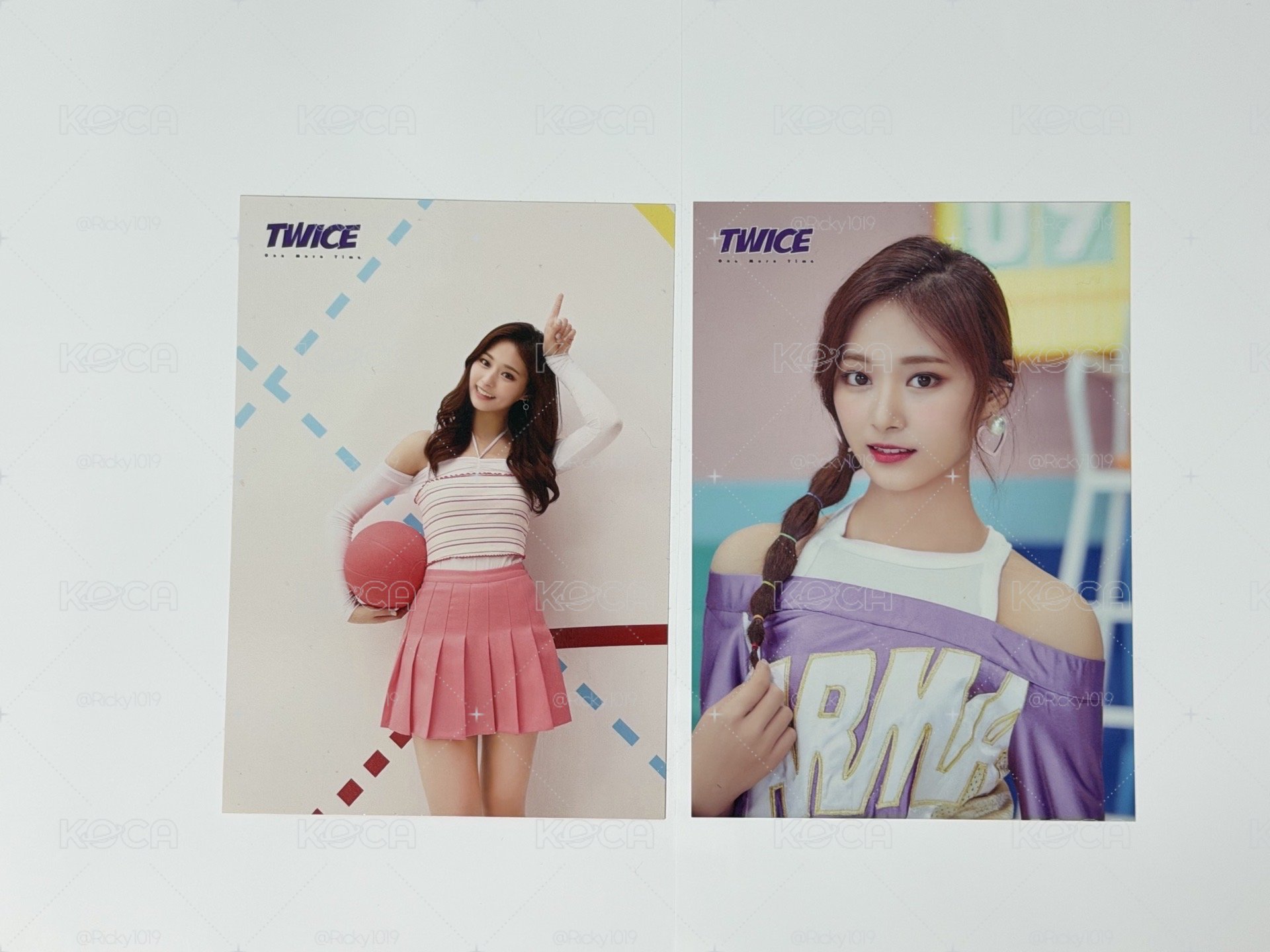 TWICE 子瑜 日本大卡明信片 One More Time 