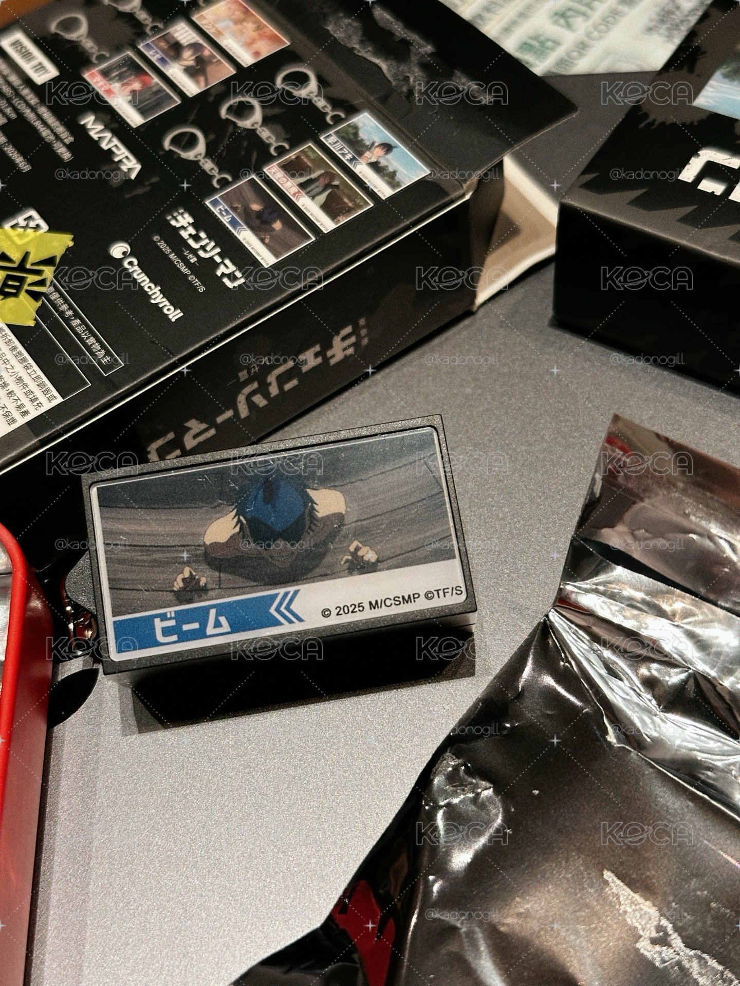 鏈鋸人蕾潔篇快閃店 比姆 燈箱鑰匙圈
