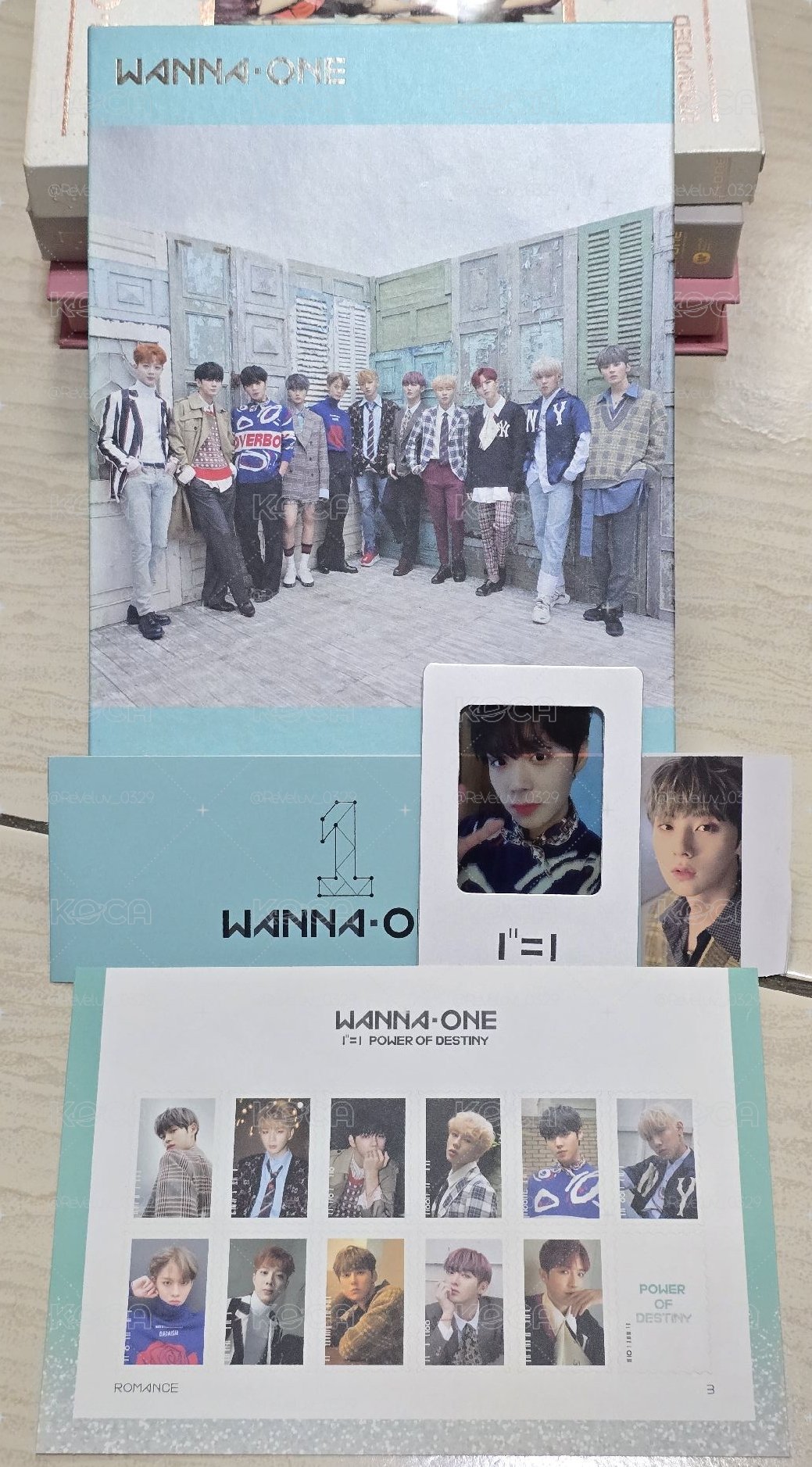 WANNA ONE 正規一 Romance Ver.
