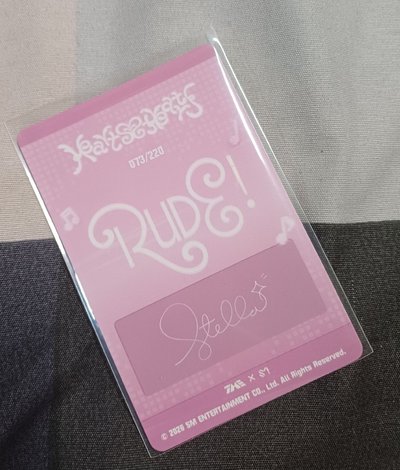 Rude!五星變化卡Stella