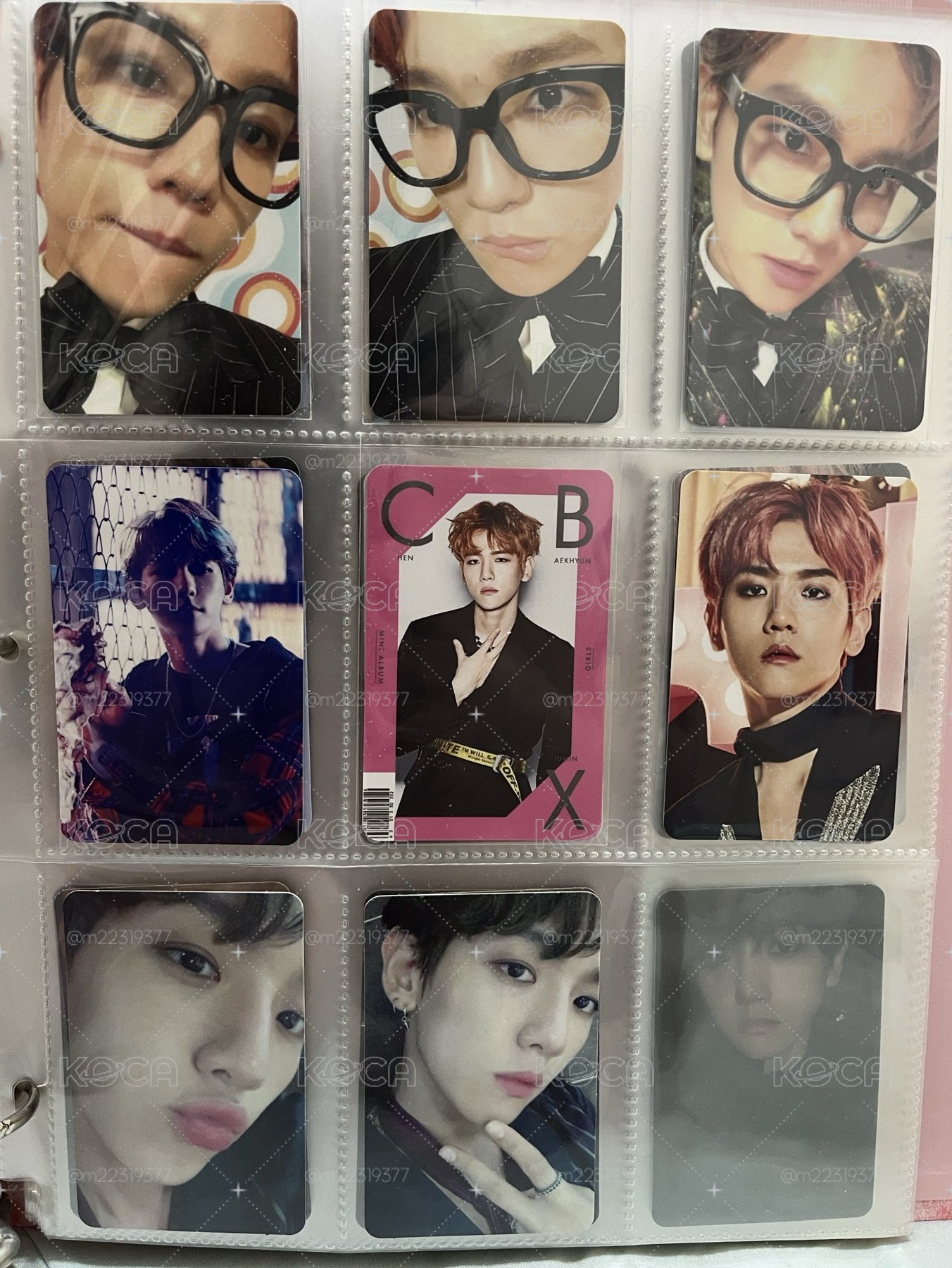 EXO 伯賢 專卡