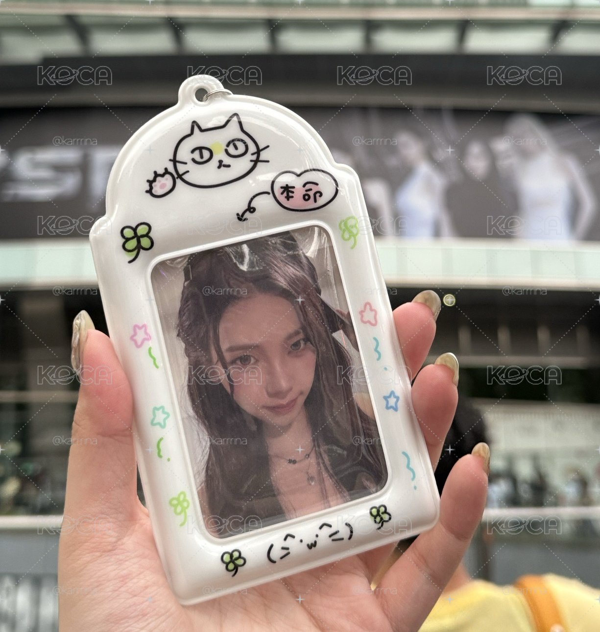 aespa韓國場週 帽子柚