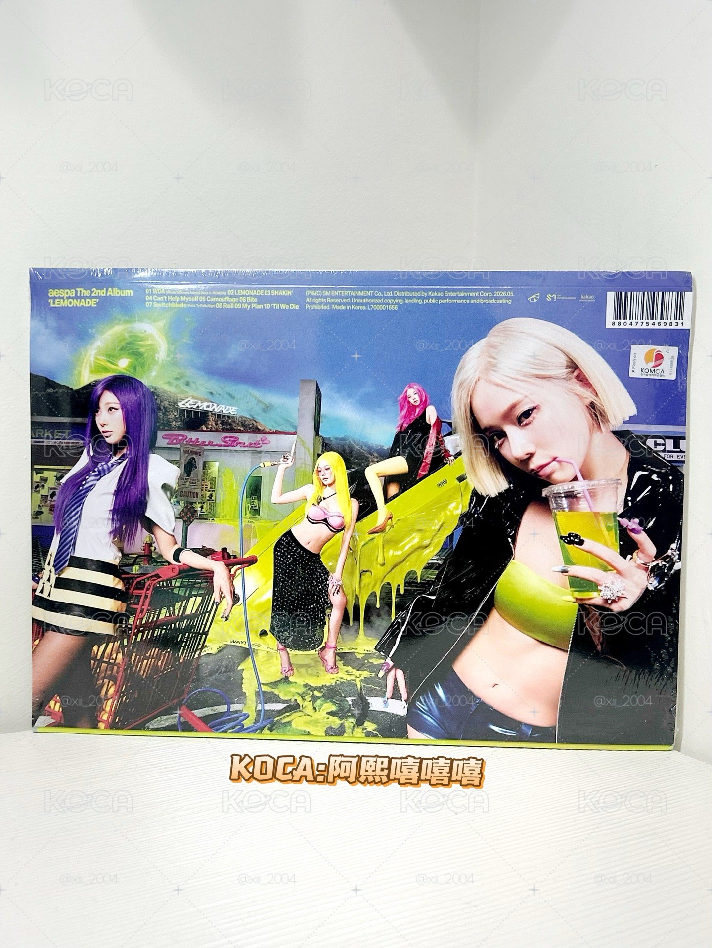 aespa ‘LEMONADE’ LEMONADE Ver.未拆專