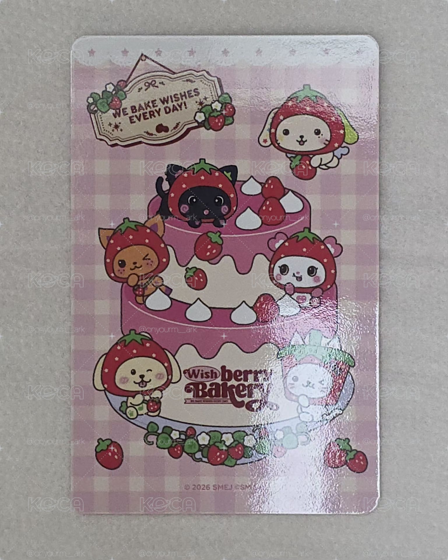 [Yushi] BERRY BAKERY 滿額卡