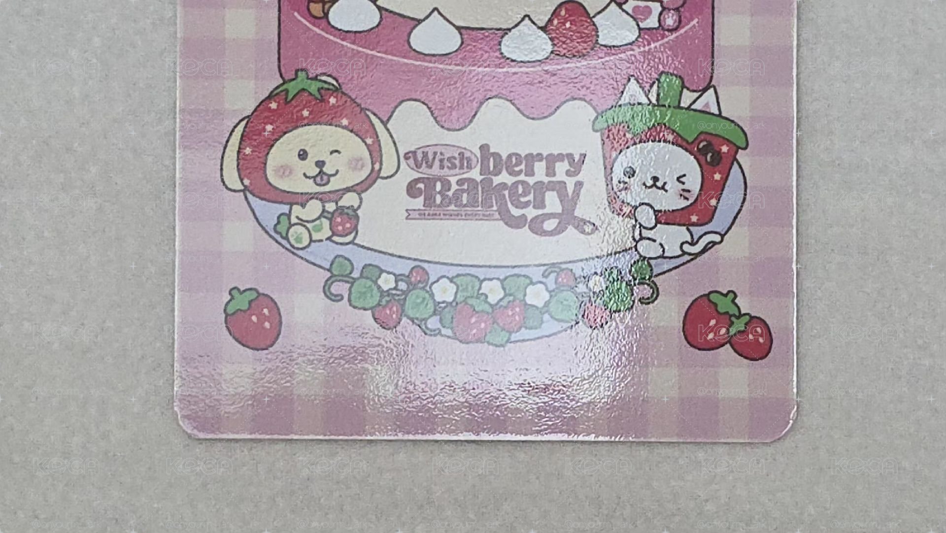 [Yushi] BERRY BAKERY 滿額卡