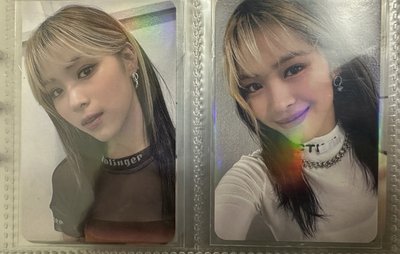 ITZY 留真 LOCO時期抽選卡