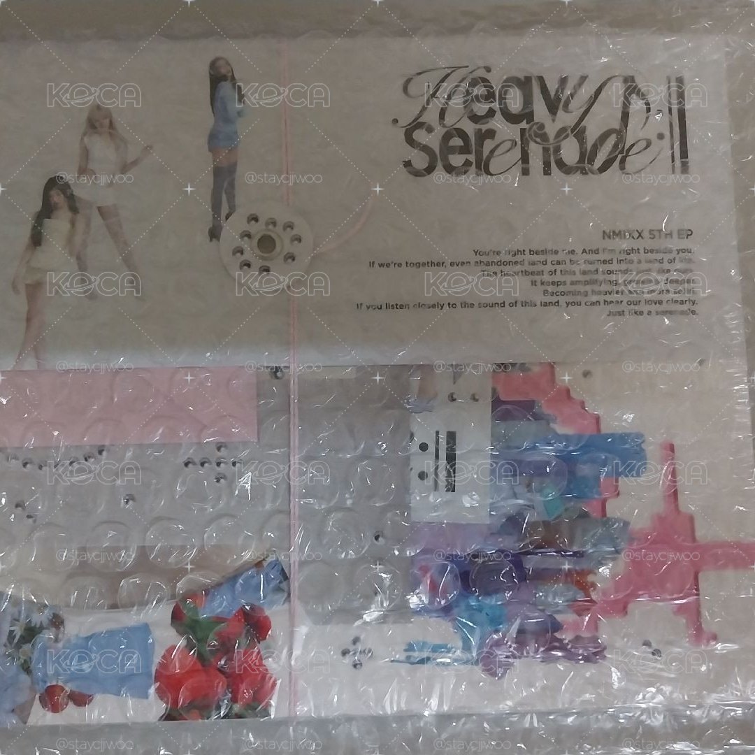 heavy serenade白版未拆專