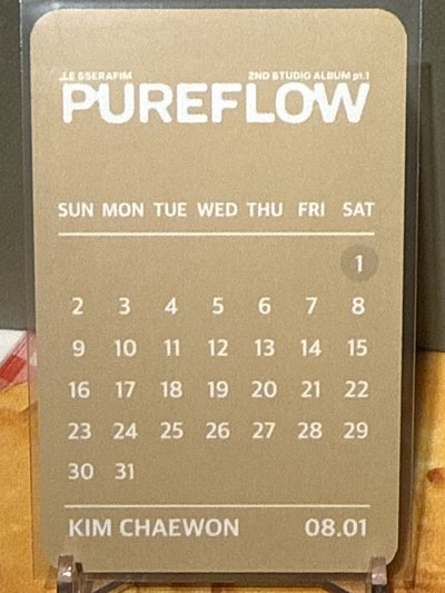 pureflow yes24相機專預售 采（生日卡背）
