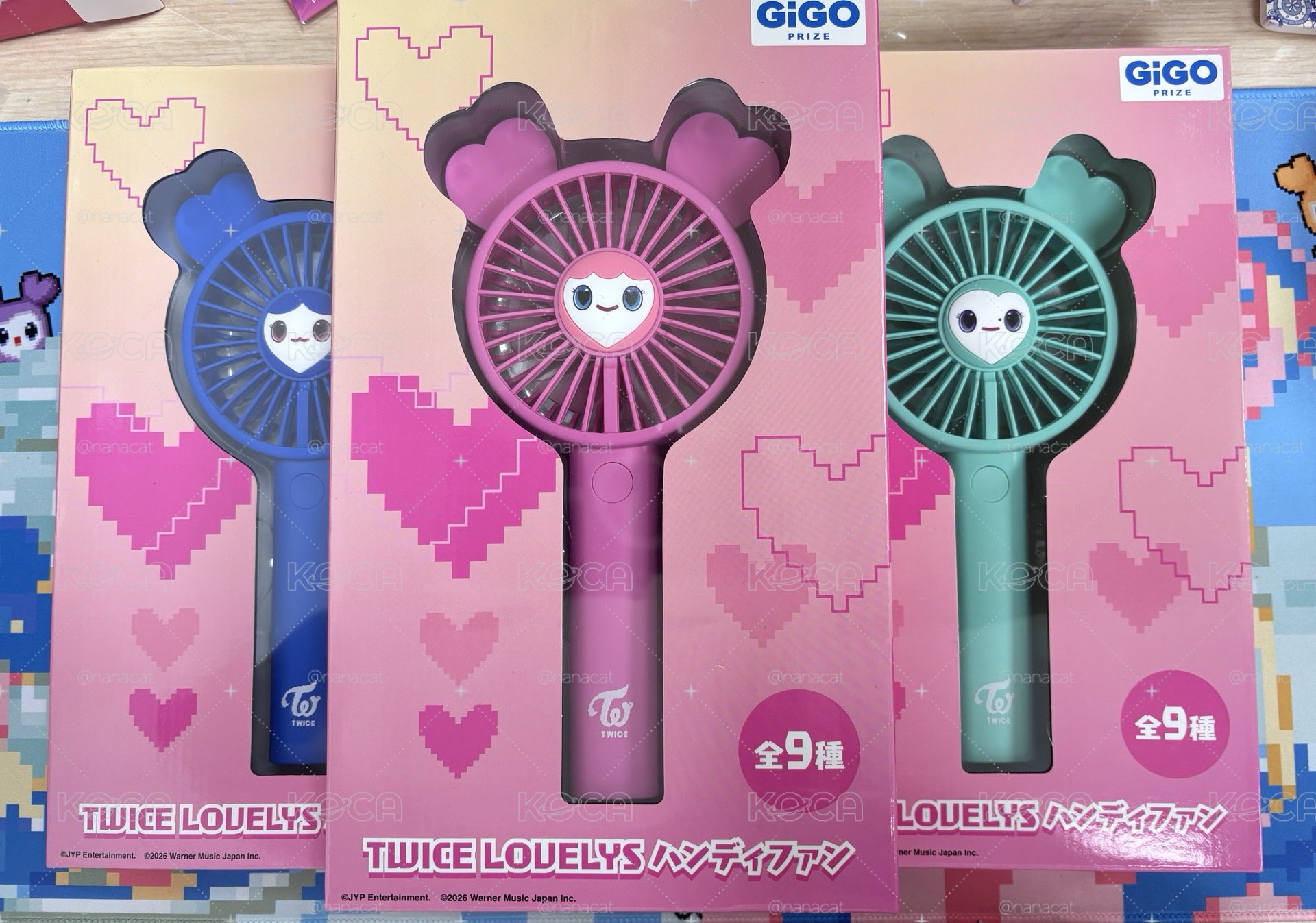 TWICE x GIGO 風扇 子瑜 現貨速出
