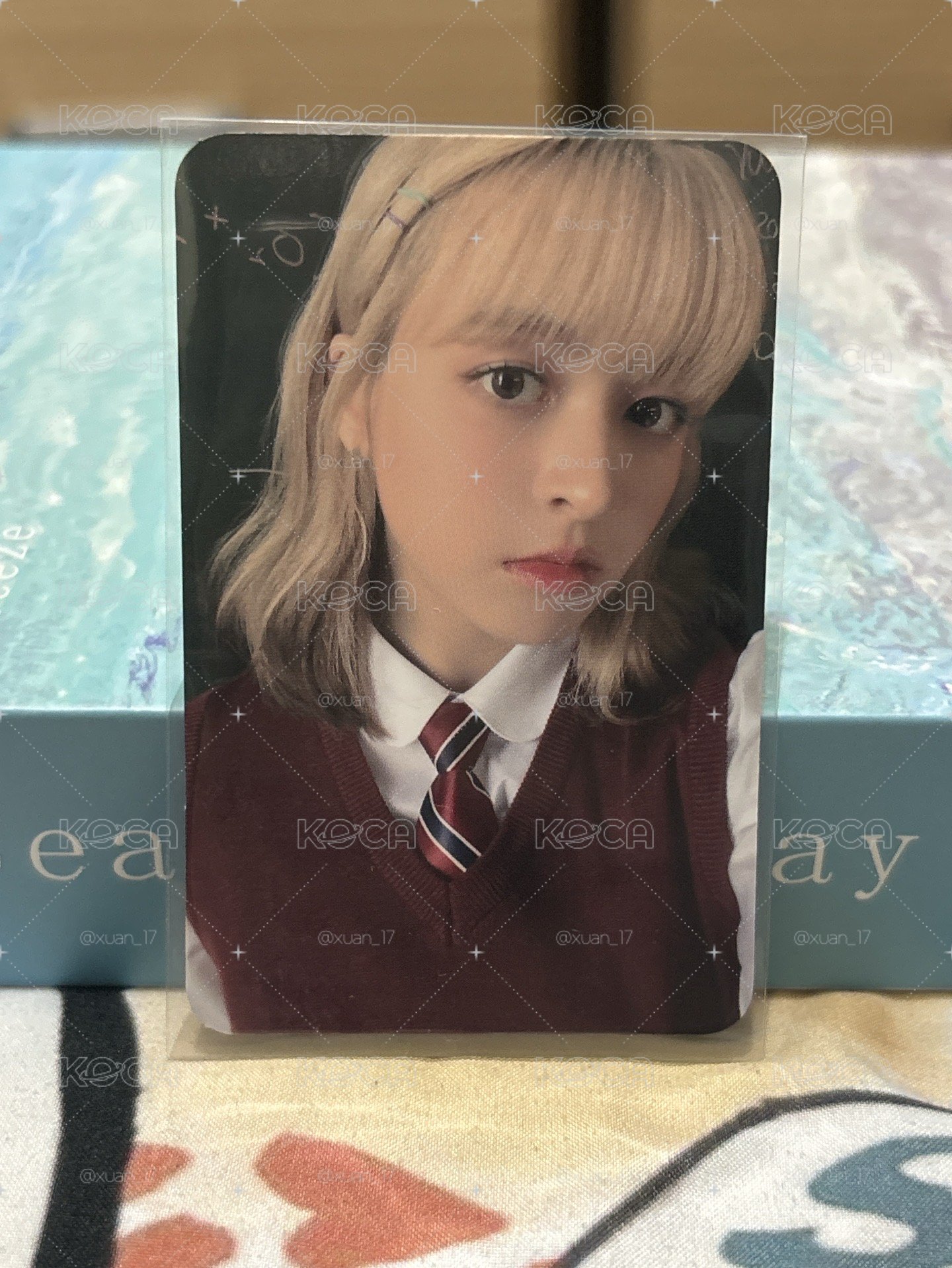 2023年曆 jyp 特典卡 制服