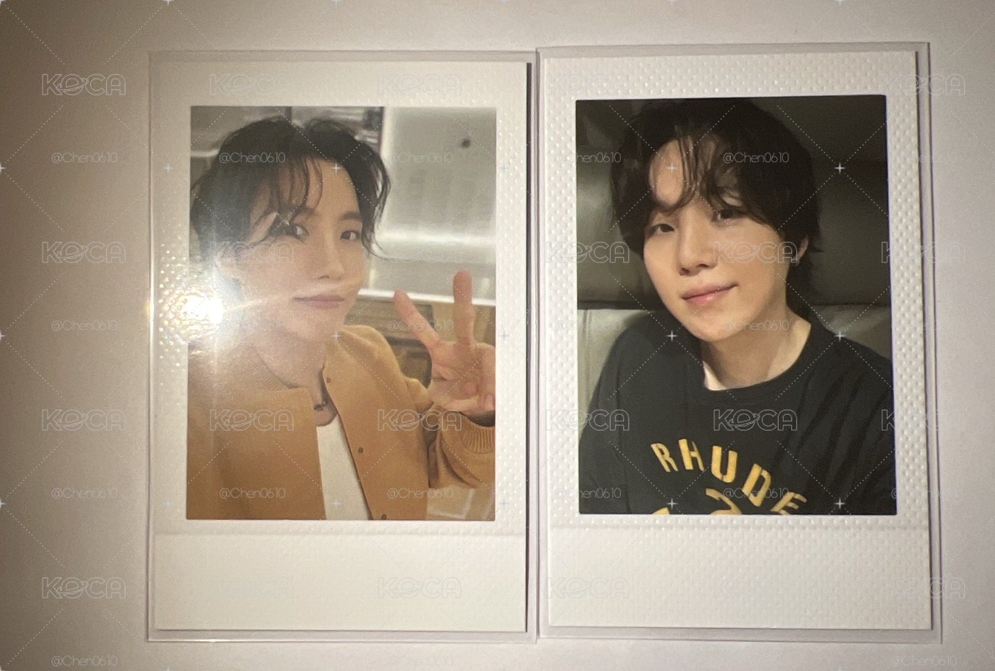 BTS 阿米棒拍立得小卡