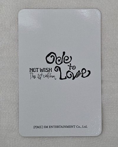 [Jaehee] Ode to Love 專輯卡 預售禮