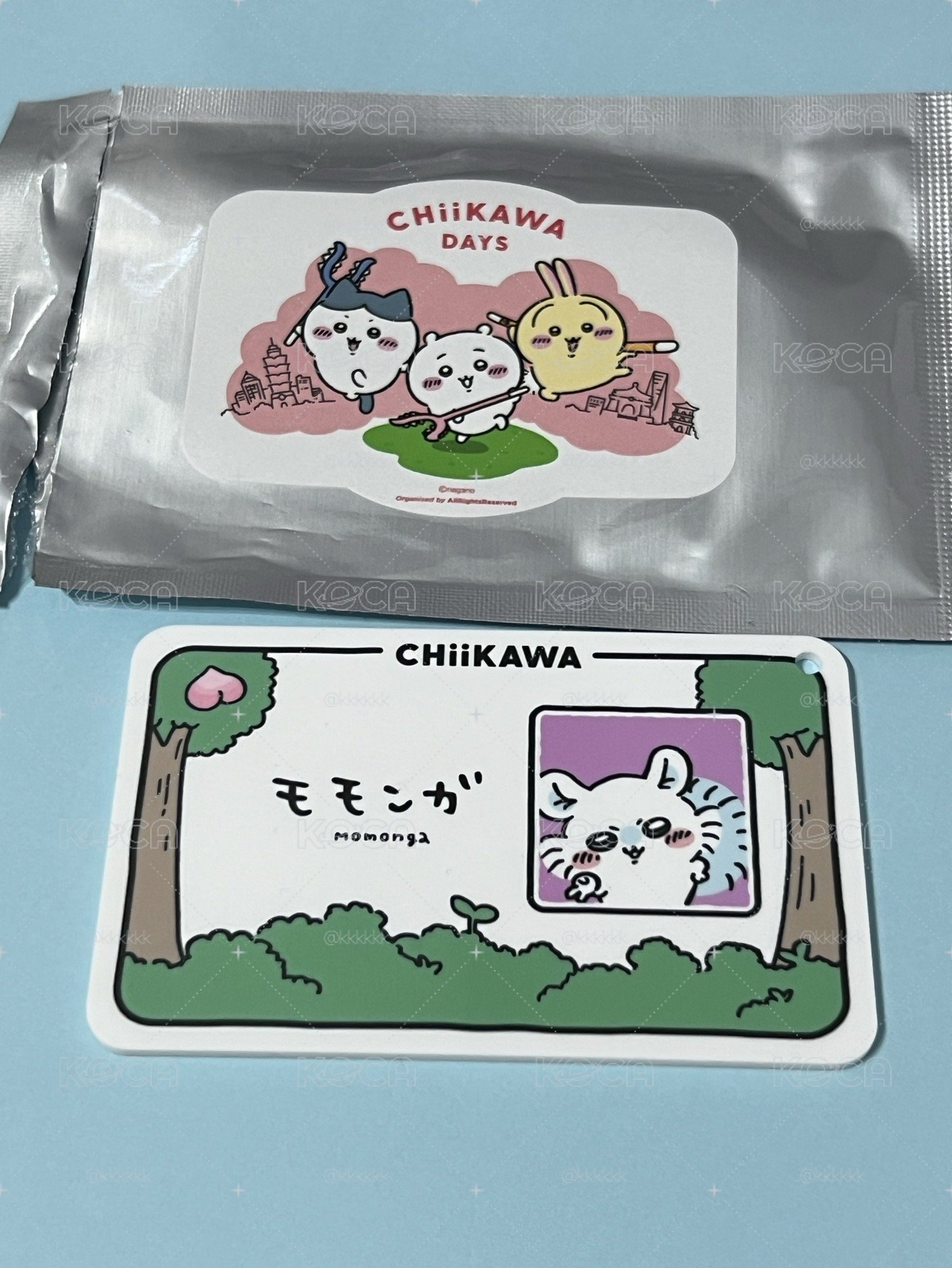 吉伊卡哇特展 入場吊牌 小桃
