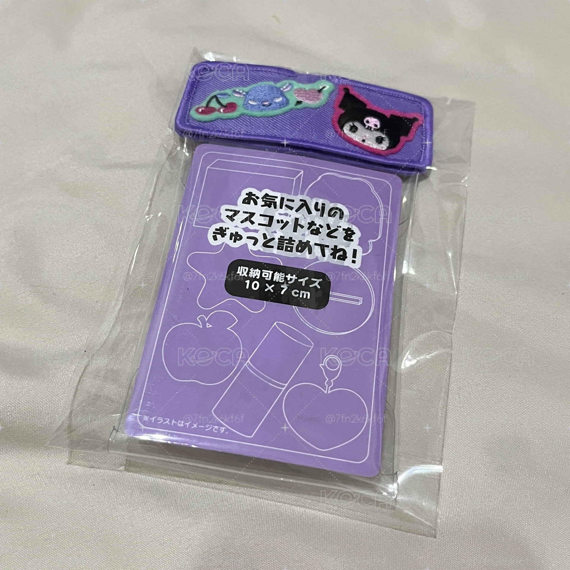 【全新】庫洛米刺繡卡套/迷你娃包