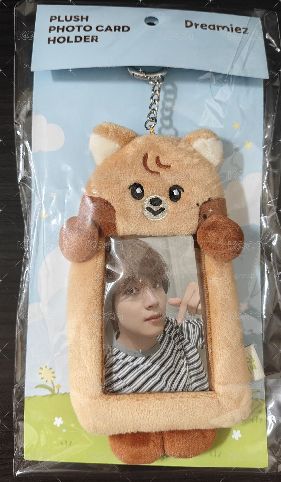 NCT DREAM絨毛小卡夾鑰匙圈Haechan