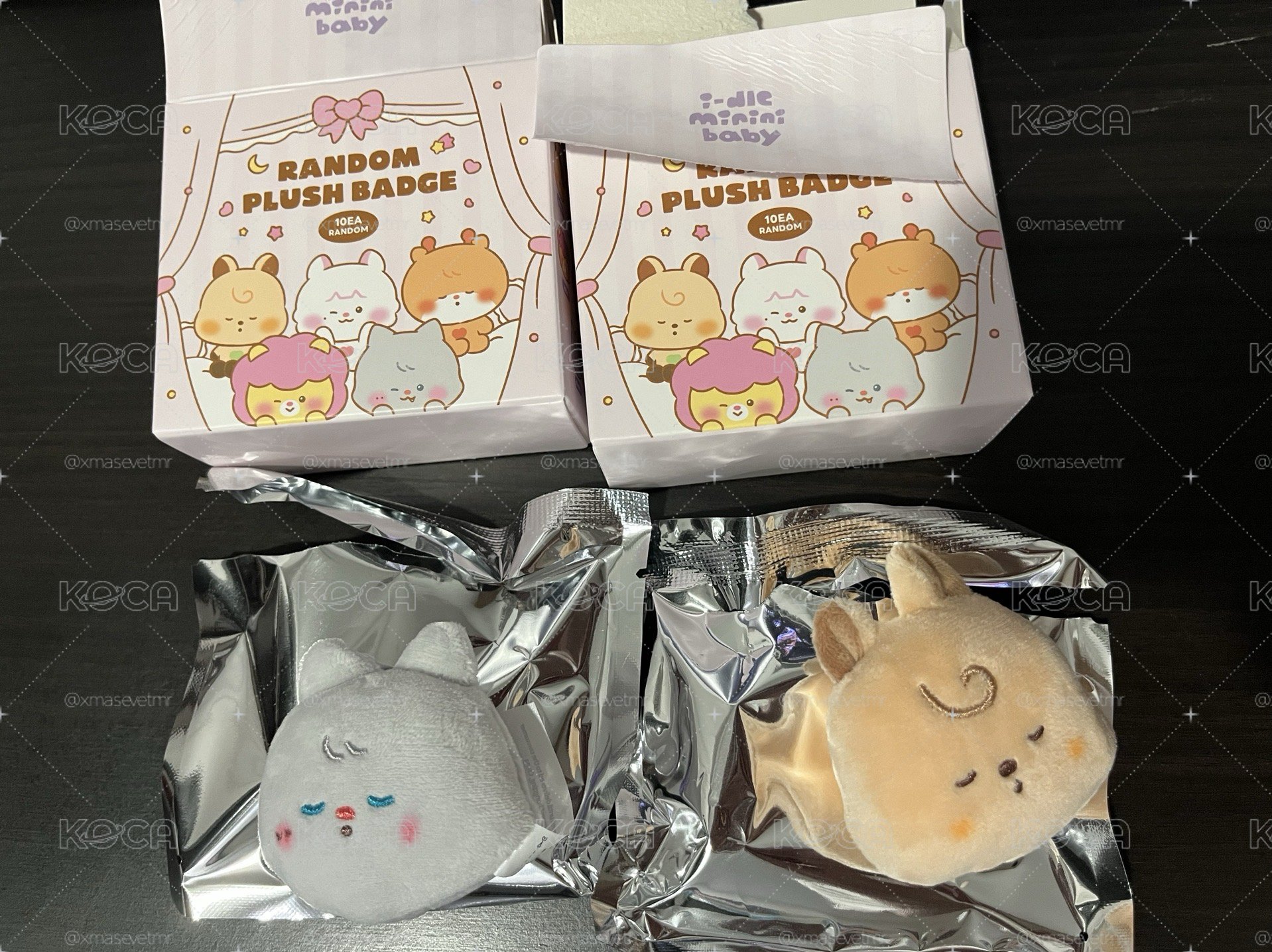 mini baby 徽章 閉眼刷+閉眼麵
