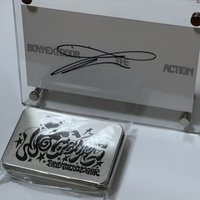 李涵親簽（含框）+鐵盒組