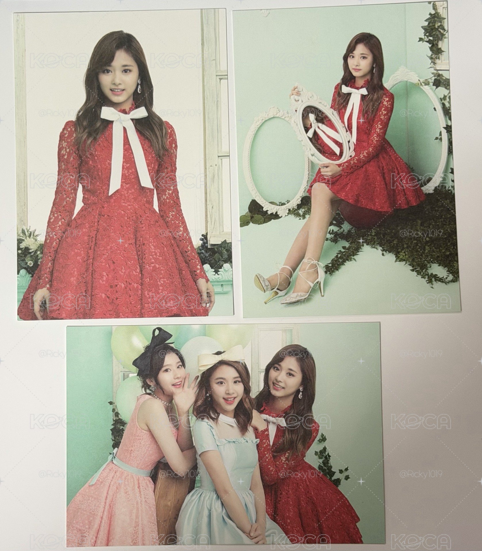 TWICE 子瑜 TWICELAND 明信片大卡